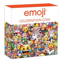 2021 $1 Silver Emoji Celebration Coin