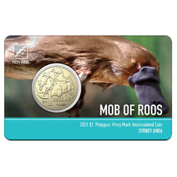 2021 $1 ANDA Sydney - MOR 'Platypus' Privy Mark
