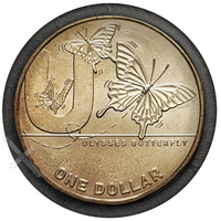 2021 $1 "U" is for Ulysses Butterfly - Cotton & Co Roll