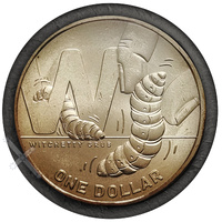 2021 $1 "W" for Witchetty Grub - Cotton & Co Roll