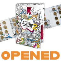 [OPENED] 2021 $1 Great Australian Coin Hunt 2 Folder