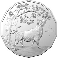 2021 50c Lunar Year of the Ox