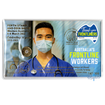 2022 $2 Frontline Workers PNC (Perth Coin Show 10th Anniversary)