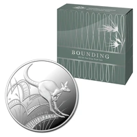 2022 1/2oz Bounding Kangaroo Silver Proof Coin