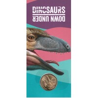 2022 $1 Dinosaurs Down Under 'C' Canberra Counterstamp Timimus