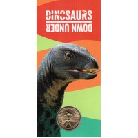 2022 $1 Dinosaurs Down Under 'C' Canberra Counterstamp Weewarrasaurus