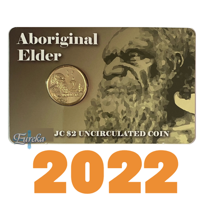 2022 $2 JC Elder Carded Coin