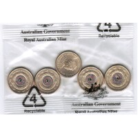 2022 $2 RAM Bag-5 Coins Indigenous Military Service