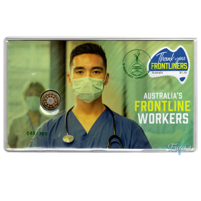 2022 $2 Frontline Workers PNC (Canberra Stamp Show 18 March 2022)