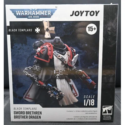 2022 Joytoy Warhammer 40,000 Black Templars Sword Brethren Brother Dragen