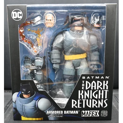 2022 Mafex "The Dark Knight Returns" Armored Batman 6-Inch Figure.