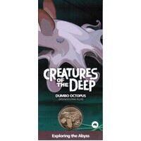 2023 $1 Creatures of the Deep Carded Coin-Dumbo Octopus