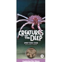 2023 $1 Creatures of the Deep Carded Coin-Spiny King Crab
