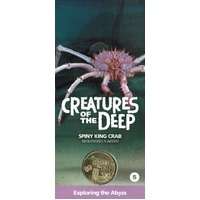 2023 $1 Creatures of the Deep Carded Coin-Spiny King Crab