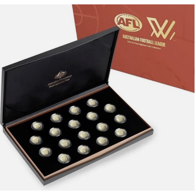 2023 $1 AFL/AFLW Proof 18x Coin Set