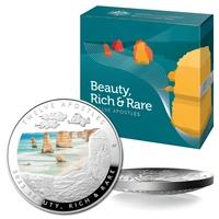 2023 $5 Twelve Apostles Coloured Silver Proof Domed Coin