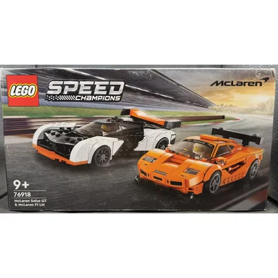 2023 LEGO Speed Champions: Mclaren Solus Gt & Mclaren F1 (76918)