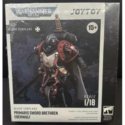2023 JoyToy Warhammer 40k Black Templars Primaris Sword Brethren Eberwulf
