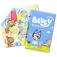 2024 $1 Bluey Dollarbucks - Three Carded Coin Set