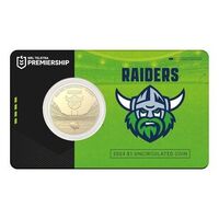 2024 $1 NRL Canberra Raiders
