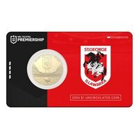 2024 $1 NRL St George Illawarra Dragons