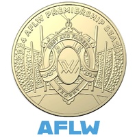 [NON-COLOURED] AFLW - 2024 $1 AFL Coin