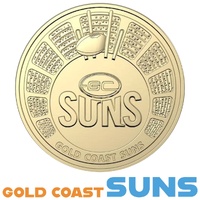 Gold Coast Suns - 2024 $1 AFL Coin