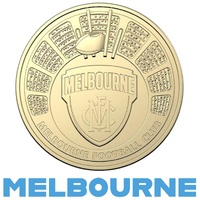 Melbourne Football Club- 2024 $1 AFL Coin