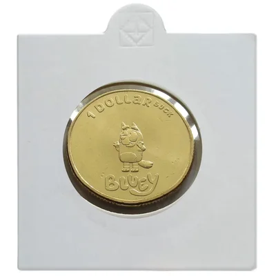 2024 $1 Bluey - Dollarbucks Uncirculated Coin Waving Design