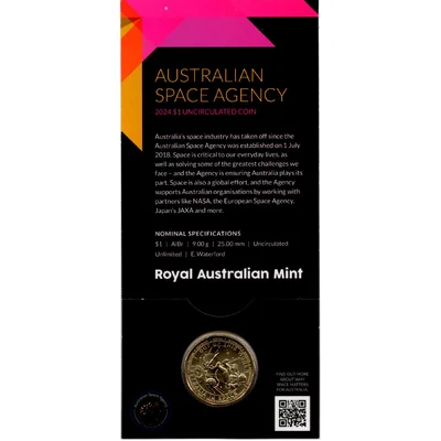2024 $1 Out of this World Australia in Space - Australian Space Agency