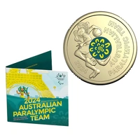 2024 $2 Australian Paralympic Team Coloured Uncirculated Coin