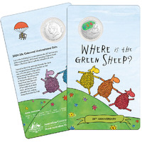 2024 20c Where's the Green Sheep Coin 20th Anniversary 