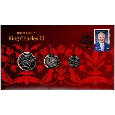 2024 His Majesty King Charles III 3-Coin PNC