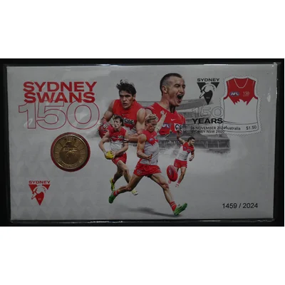 2024 $1 AFL - Sydney Swans : 150 Year Anniversary PNC