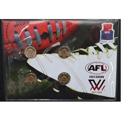 2024 $1 AFL/WAFL 4-Coin PNC Impressions