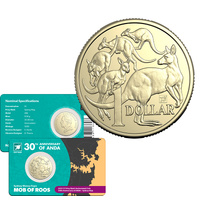 2025 $1 ANDA Money Expo - Sydney Map Privy Carded Coin