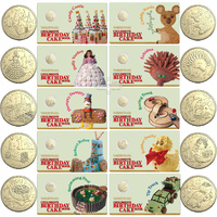 2025 $1 Australian Women's Weekly Children’s Birthday Cake Book - Carded Coin