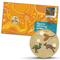 2025 $1 Ngana Nyitting - Green Emu PNC
