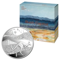 2025 1oz Kangaroo Bush Capital Silver Proof Coin