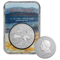 2025 1oz Kangaroo Bush Capital Silver Coin