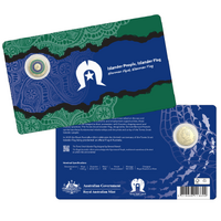 2025 $2 'C' Mintmark Torres Strait Islander Flag Carded Coin