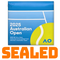 SEALED - 2025 $2 Women's Australian Open Carded Coin