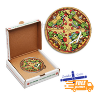 2025 2oz Teenage Mutant Ninja Turtles Silver Coloured Pizza Coin