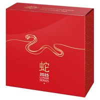 2025 $5 Lunar Year of the Snake Domed Silver Proof