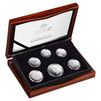 2025 HM King Charles III Six-Coin Silver Proof Set