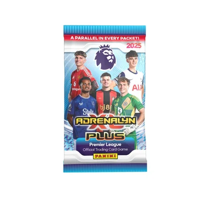  Premier League Panini Adrenalyn PLUS - EPL Soccer Trading Cards Pack