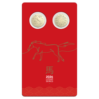 Lunar Year of the Horse - Two-Coin Set