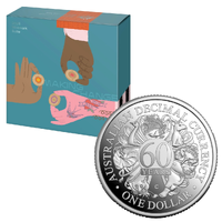 2026 $1 60th Anniversary of Decimal  ‘C’ Mintmark Fine Silver Proof Coin