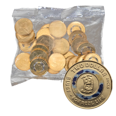 2026 $2 BLUEY Coloured Uncirculated 25-Coin RAM Bag