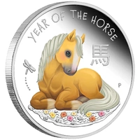 Baby Horse 2026 1/2oz Silver Proof Coloured Coin